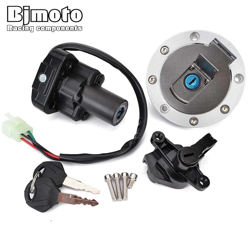 

Motorcycle Fuel Gas Cap Ignition Switch Seat Lock with Key Kit For Yamaha XJR400 1993-1999 XJR1200 1995-1998 XJR1300 1999