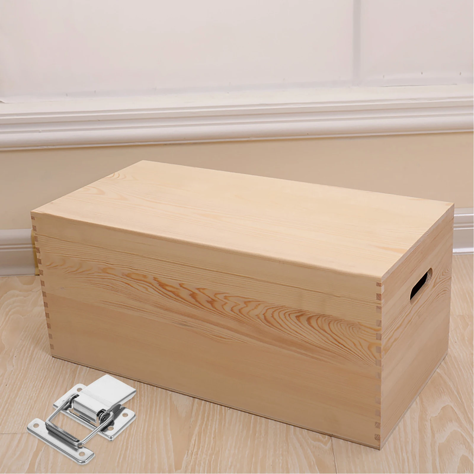 

2 pcs Sealing Buckle Lock Stainless Steel Toolbox Latch Metal Buckle Suitcase Hardware Tool Cabinet Clasp Coolers Replacement