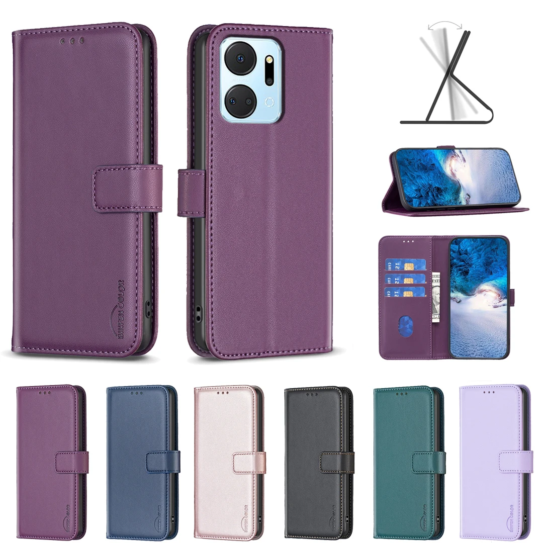 Leather Wallet Flip…