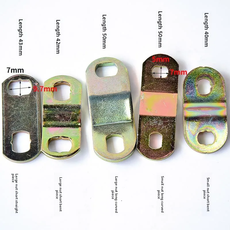 Arcade Cabinet Lock Accessories Same Key Long Short Straight Curved Lock Plates for Game Machines Coin Operated Games