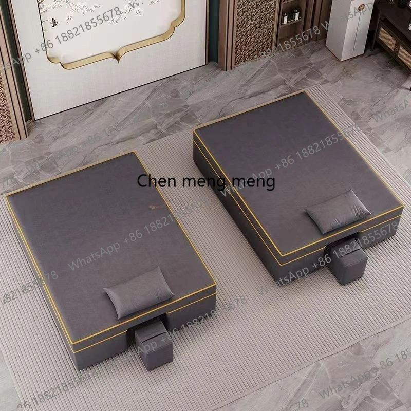 Thai massage bed Solid wood physiotherapy bed Moxibustion widening enlarged beauty body stepping back physiotherapy bed