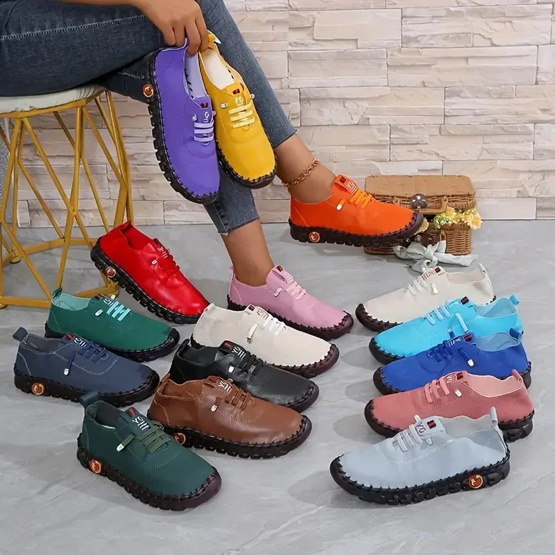 

Womens Sneakers Trend Designer Shoes New Thick Bottom Fashion Sneakers Shoes for Women Comfortable Outdoor Loafers Zapatos Mujer