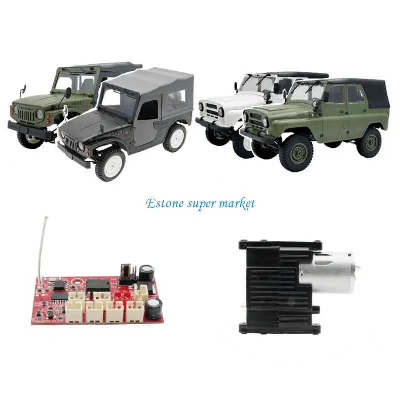 

090B Remote Control Integrated Circuit Board / 370 Motor Gearboxes Precisions Response Remote Control Racings