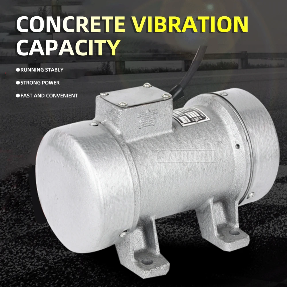 280W Flat Attached Concrete Vibrator Vibration Machinery for Building Construction Tools
