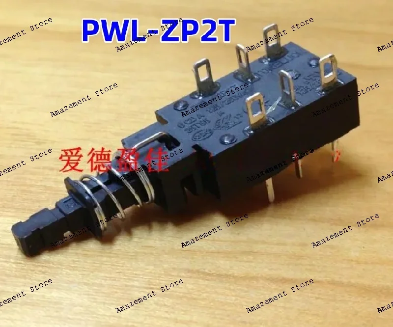 

1 шт. выключатель питания pwl-2p2t 6A 250В переменного тока, 6-контактный, кнопка включения/выключения, можно комбинировать.
