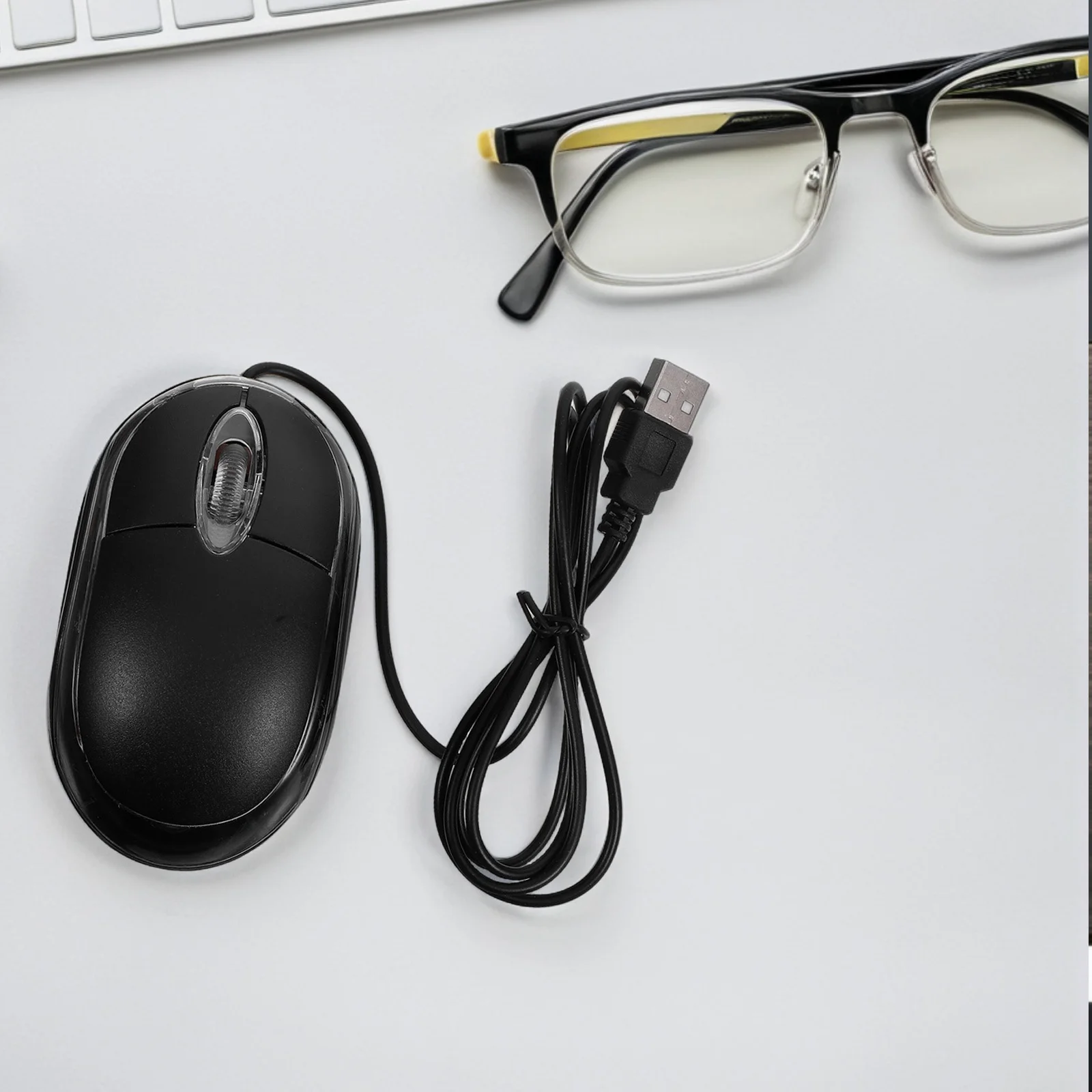 Usb Muis 1000 Dpi Optische Bedrade Computermuis Voor Pc Laptop Notebook Met 1.5 M Kabel Ergonomisch Licht Kantoor thuisgebruik
