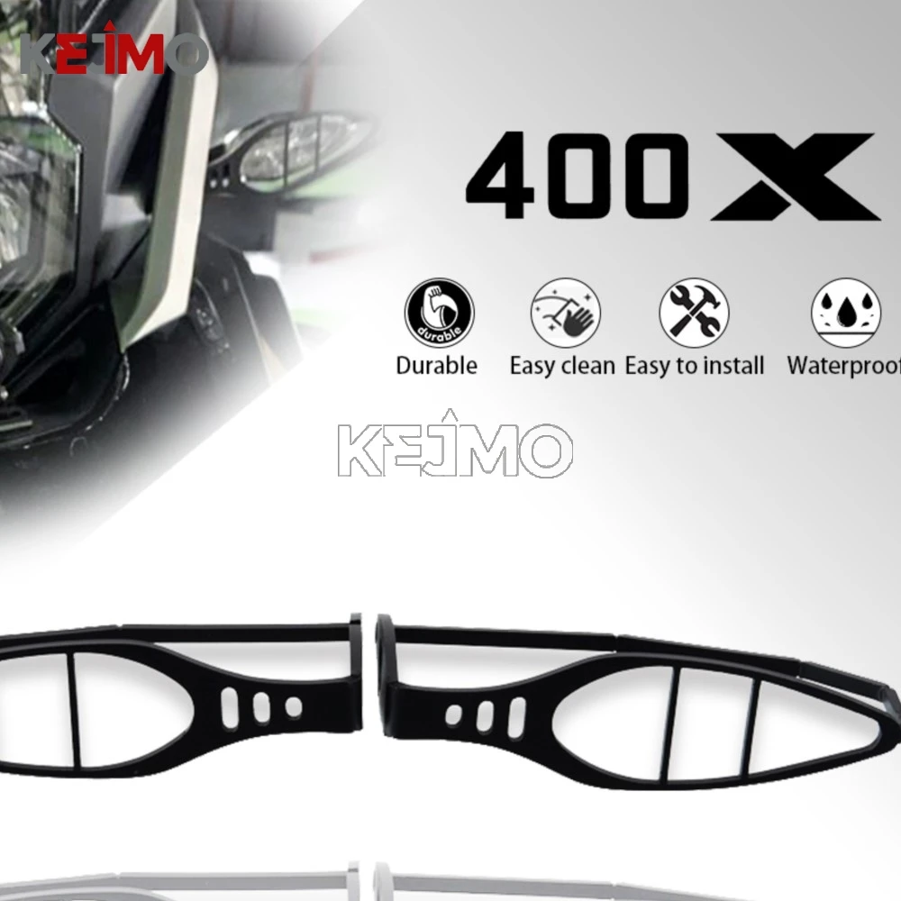 

400X / 500X / 525X / 400F Motorbike Accessories For KOVE Steering Head Protective Cover Protection Turn signal protection cover