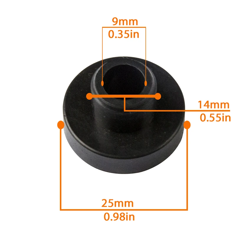 Universal Lawn Mower Strimmer Rubber Fuel Tank Grommet Bushing For  Briggs & Stratton Engine Garden Tools