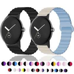 Magnetic Loop Strap For Google Pixel Watch 2 Strap Sport Silicone Bracelet Correa for Google Pixel Watch 1/2 Band Accessories