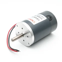 60MM Cotton Candy DC Motor 8MM Shaft 12V 24V Brush Speed Power Motor For Door 3D House CW/CCW