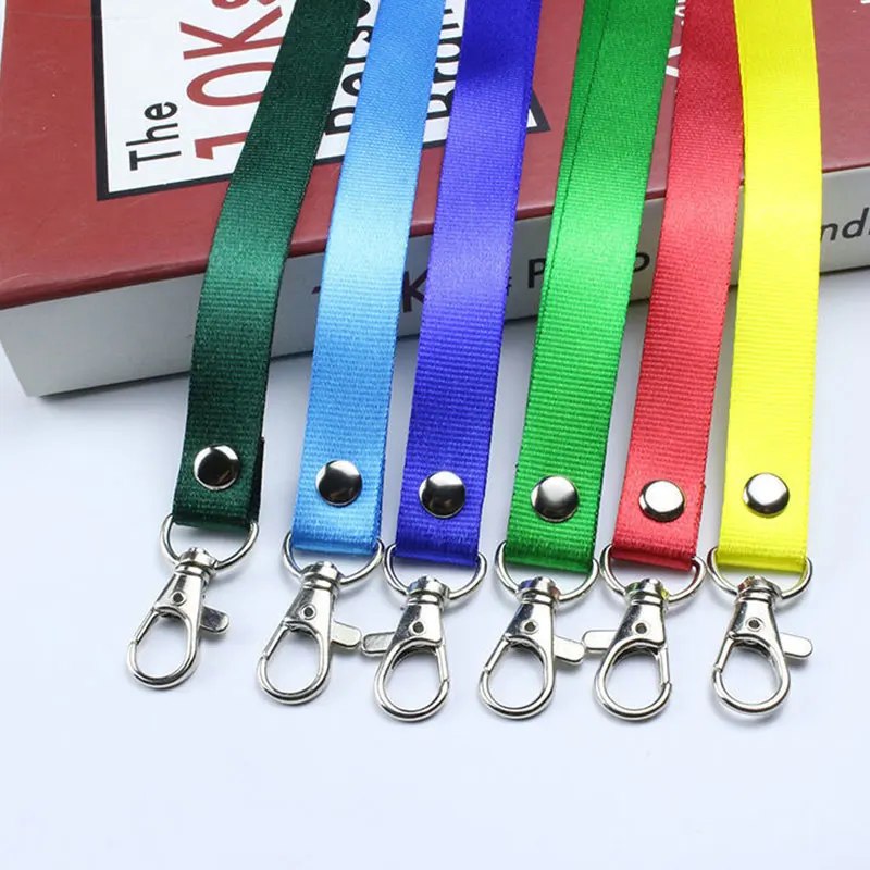 130Pcs Colorful Phone Lanyard Anti-lost Neck Strap Safety Keychain Rope For iPhone Camera ID Pass Card Badge Holder Keys Ring