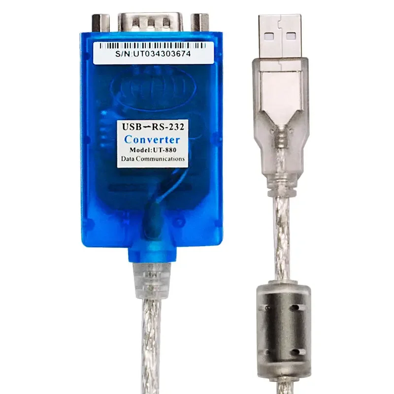 1pcs /lot USB to RS232 serial 9-pin serial cable DB9 USB Industrial Line Grade Support Win10 Win8 Mac Os FTDI Ft232 Chip