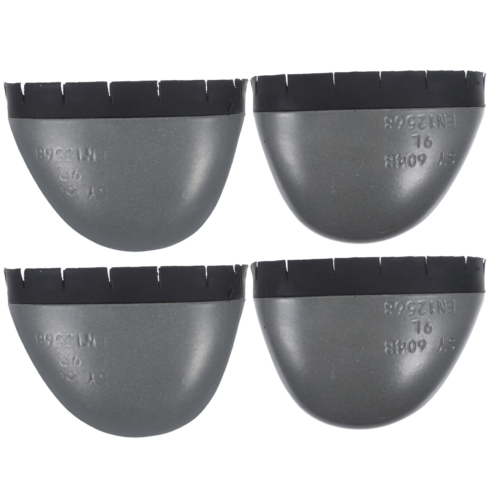 4pcs 43 Size Anti Puncture Proof Safety Toe Caps Work Shoes Rubber Manganese Steel Shoe Accessories Labor