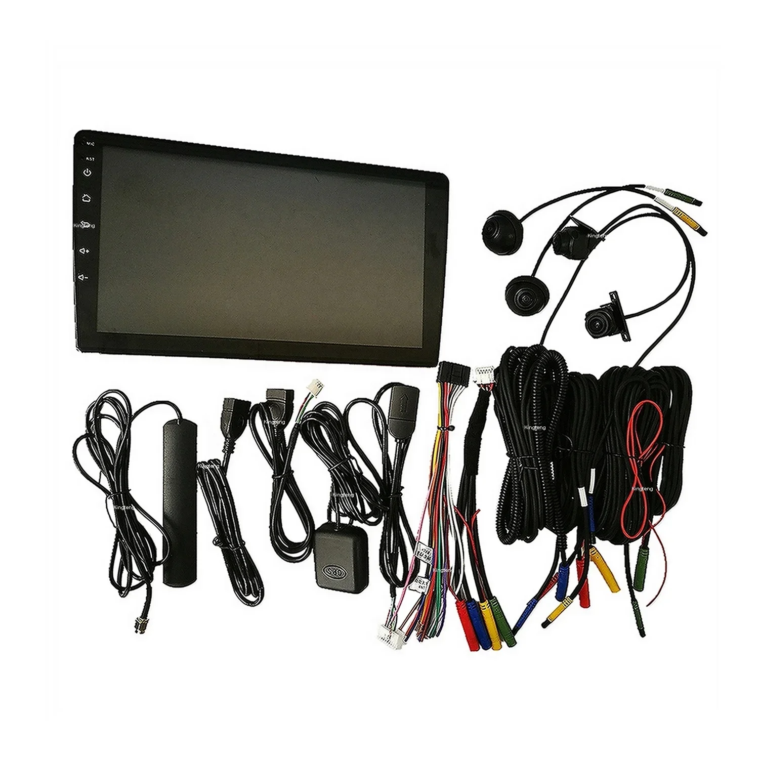 9 10 Inch Android 4G+ WIFI 360 Degree Bird View Car DVR Camera
