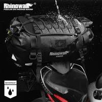 Rhinowalk-Bolsa de alforja para motocicleta, equipaje impermeable, 40L, sillín trasero para motocicleta, caja superior, accesorios de viaje para montar en motocicleta