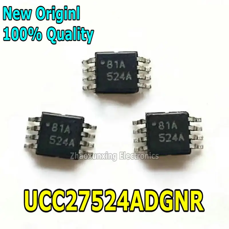 5~10PCS   New   UCC27524ADGNR   524A    UCC27524ADGN   MSOP-8   Chipset