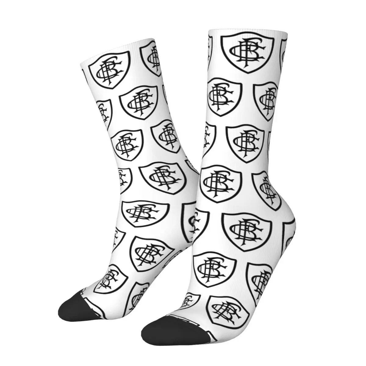 Botafogo 2 Socks Harajuku Super Soft Stockings All Season Long Socks Accessories for Unisex Christmas Gifts