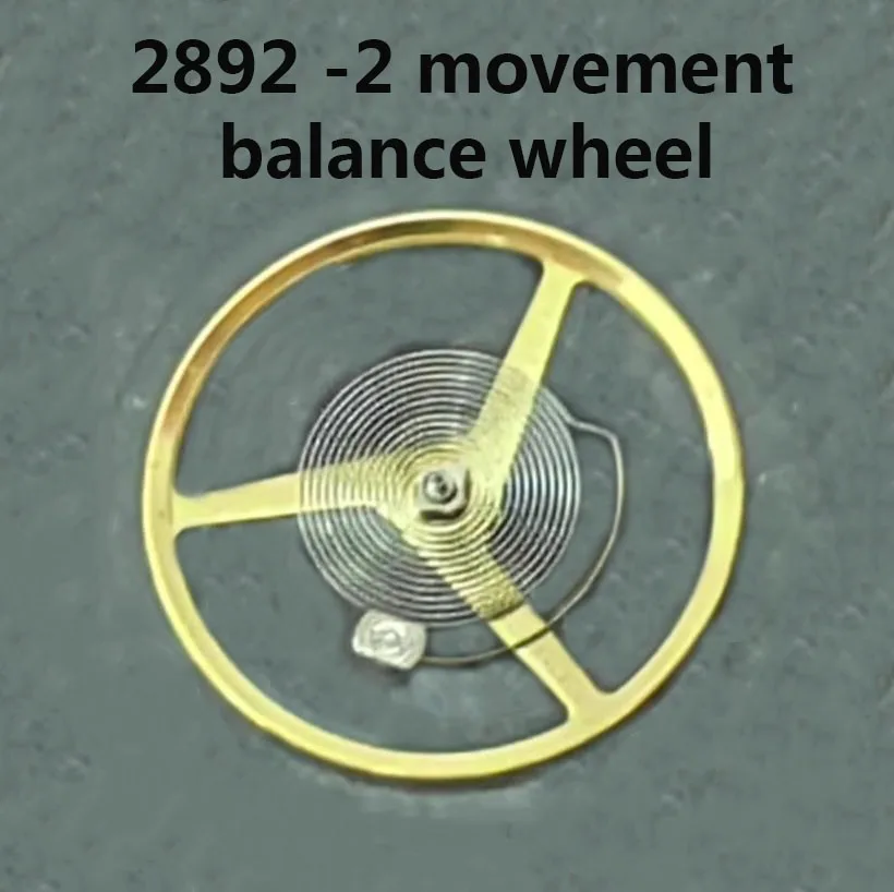 

Suitable For Swiss 2892 -2 Movement Balance Wheel(Including Hairspring) ETA Substitute Full Pendulum Movement Watch Accessories