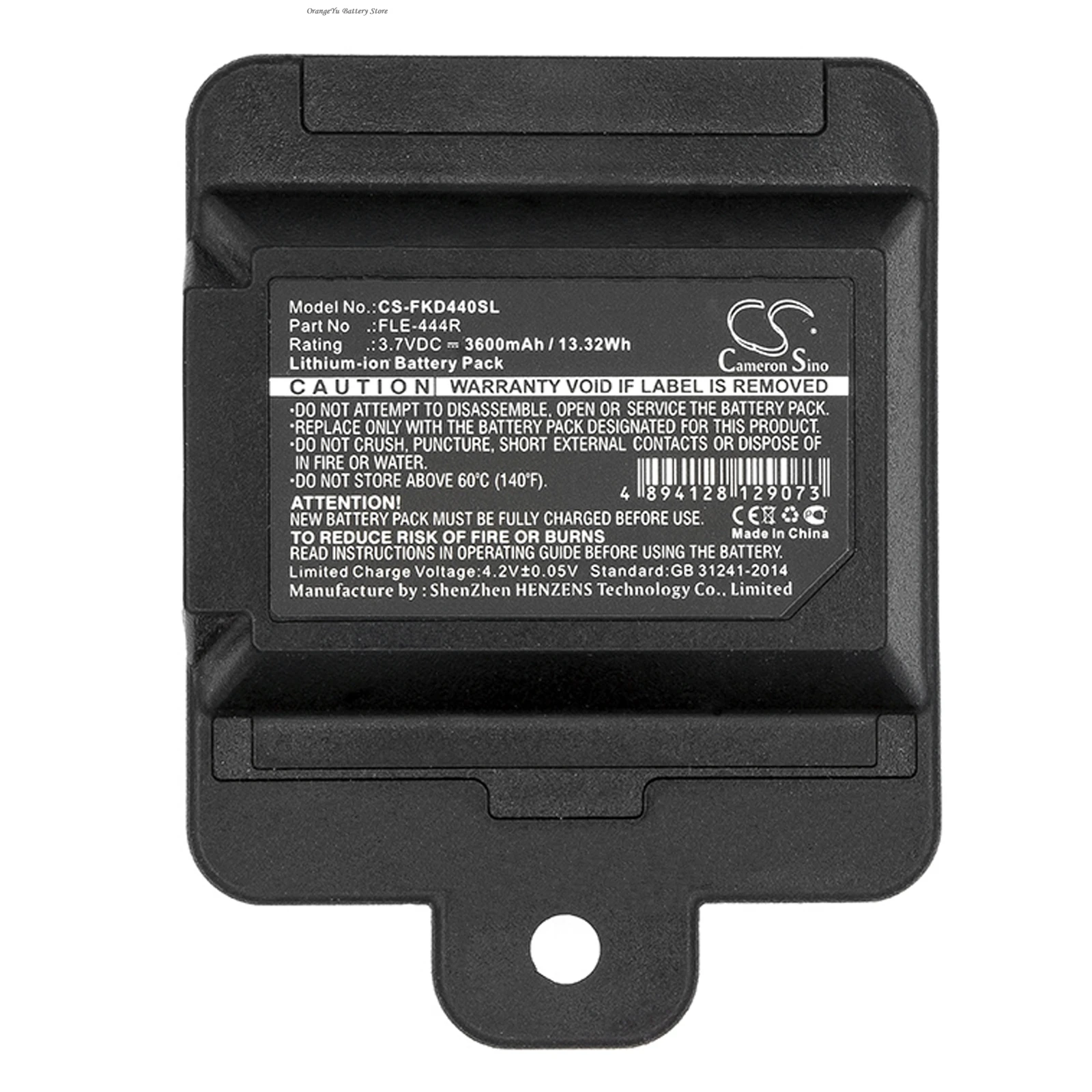 3.7V 3600mAh Battery for Fukuda Multiline Laser FLE-444R EK-189 EK-289 EK-489DP