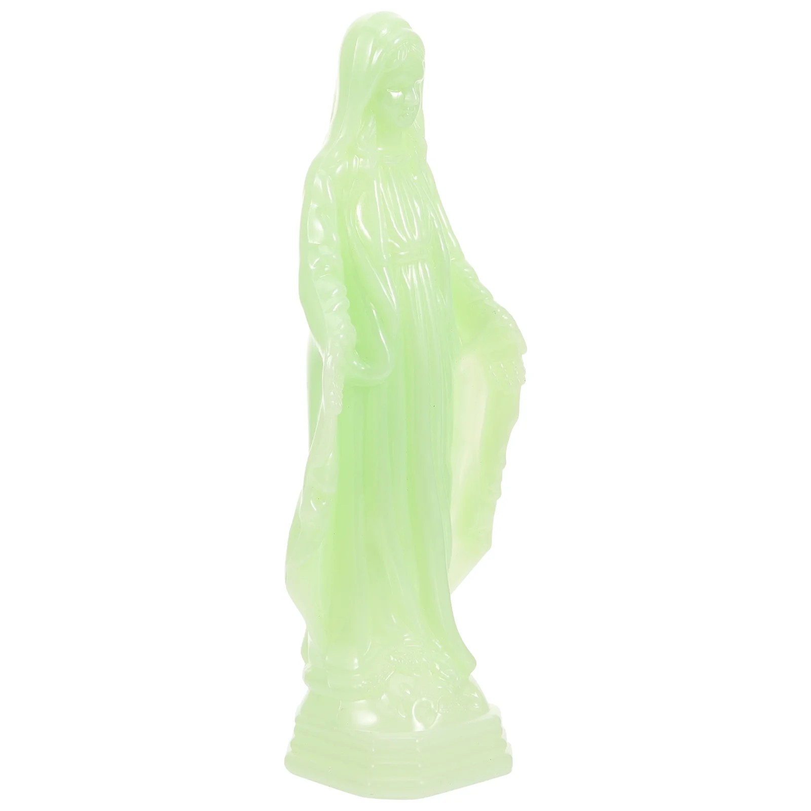 Catholicism Vintage Luminous Glow in the Dark Virgin Mary Virgin Mary Virgin Mary Statue Sculpture Mother Mary Virgin Mary