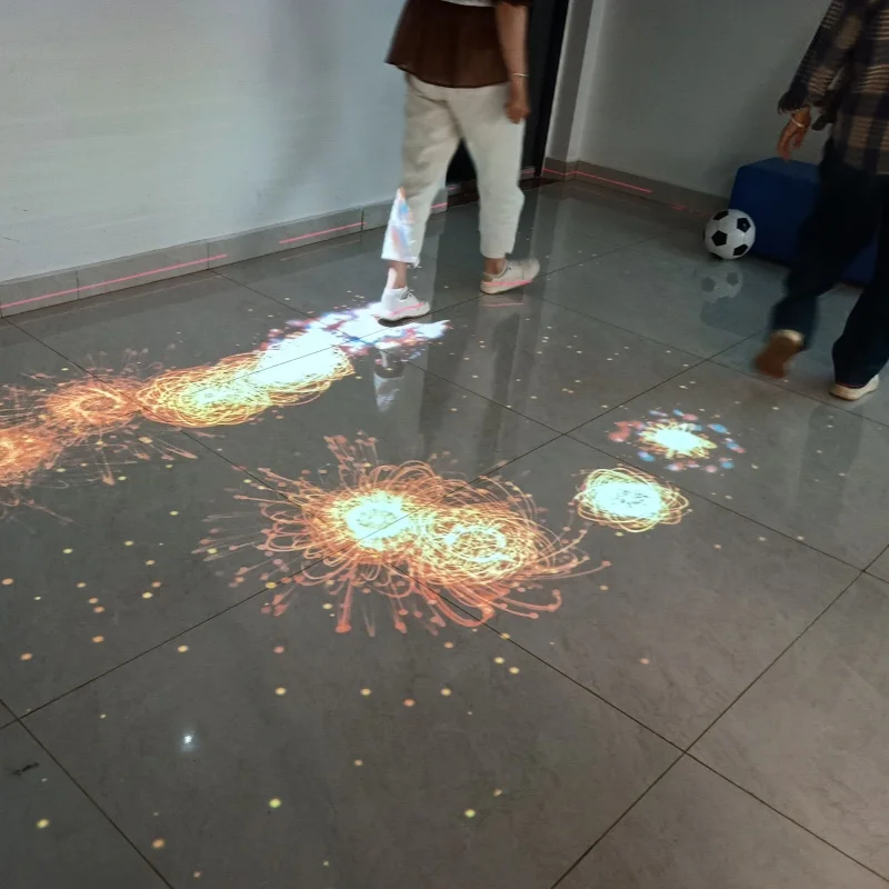 Indoor Interactive Projection Games with Multiple Gameplay Modes Immersive Interactive Floor/wall Games