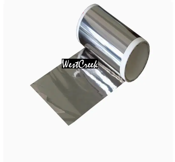 WESTCREEK 5 Micron 0.005 0.006mm 0.008mm Thick 1060 Ultra-thin Aluminium Plate Alaminium Sheet Panel Aluminium Foil Al Strip