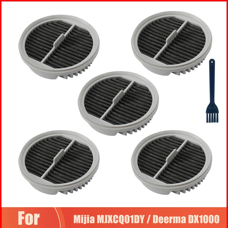 Washable Hepa Filter Parts Replacement For Xiaomi Mijia MJXCQ01DY Deerma DX1000 Handheld Robot Vacuum Cleaner Accessories