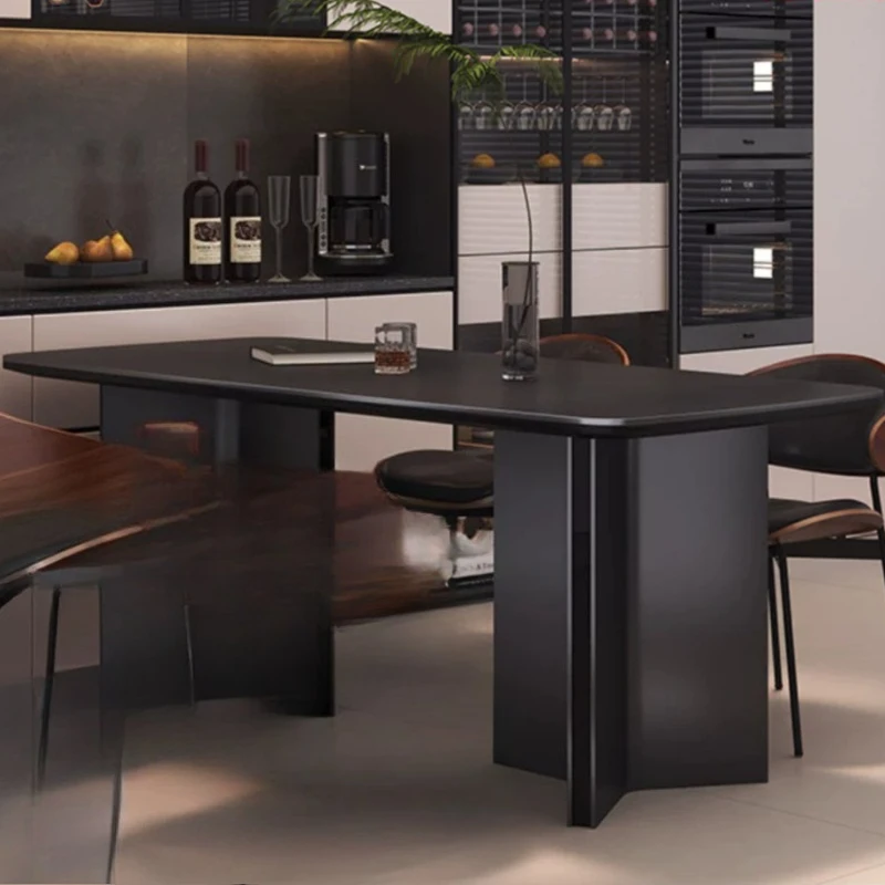 Living Room Space Saving Dining Tables Italian Luxury Coffee Buffet Dining Tables Contemporary Salon Esstisch Furniture Home