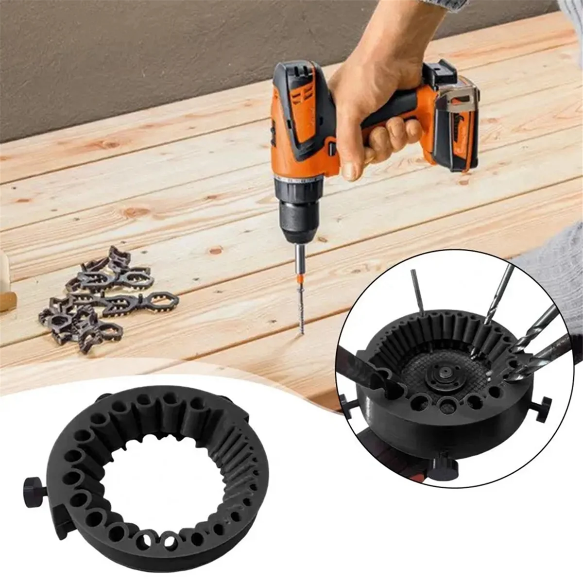 

ABNJ 1-13mm Multipurpose Drill Bit Grinding Sharpener Polishing Grinding Tool Powered Tool Parts Applicable Angle Grinder