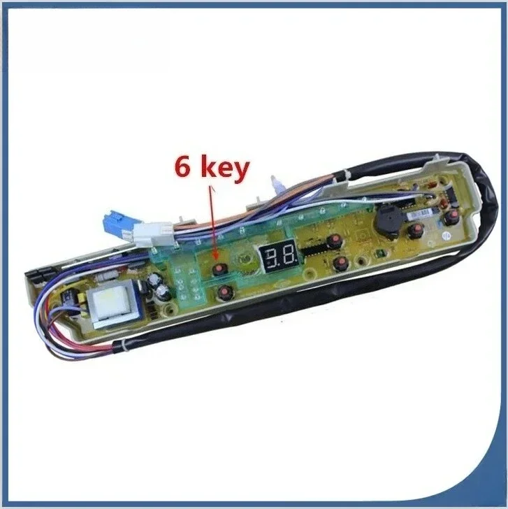 

Оригинальная материнская плата Tuyanew, хорошая работа для стиральной машины XQB65-M7251, 6-клавишная материнская плата, распродажа, Alexa Google Assistant