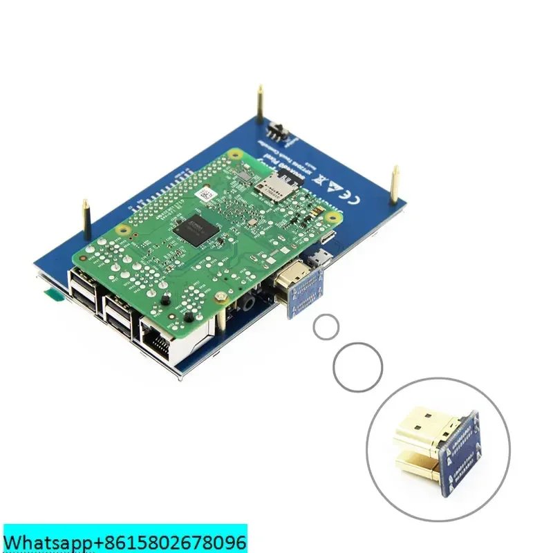 Raspberry Pi2 3 4 pantalla LCD para Raspberry Pi pantalla TFT 800x480 pantalla táctil HD MI pantalla 5 pulgadas 1 pieza 0.34A * 5V MPI5008