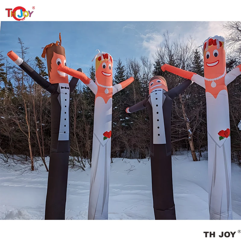 

Воздушные танцоры для невесты и жениха, небесные танцы, свадебные скелеты на продажу, надувная трубка для мужчин для свадебной вечеринки