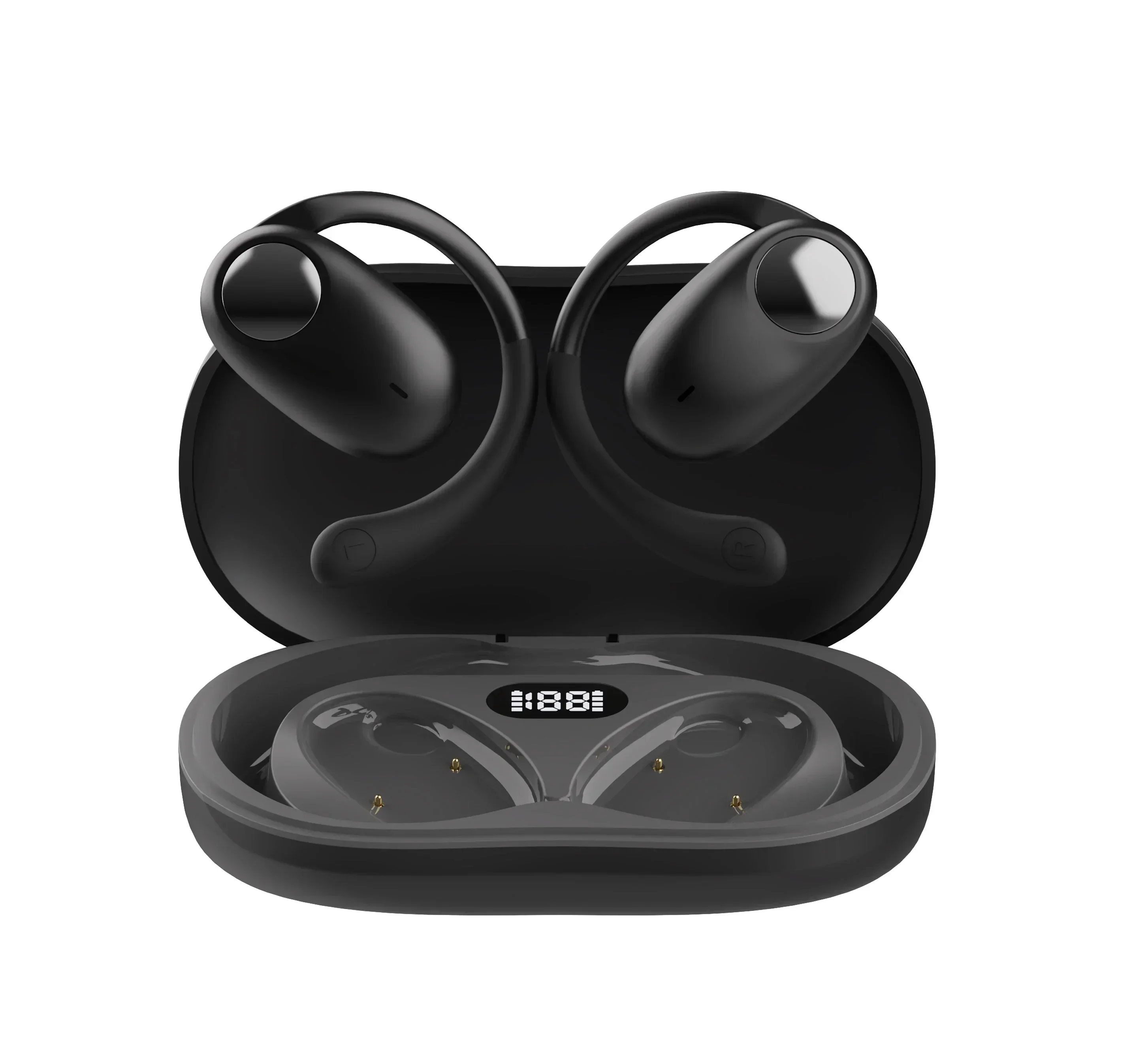 LX08 Air Conduction Bluetooth 5.3 Headset Hanging Ear Sports Earphone Long-lasting Noise Canceling Wireless Earbuds