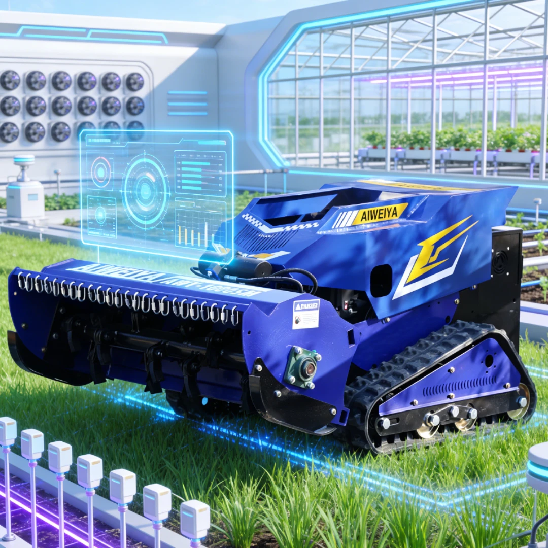 

Customized artificial intelligence robotic lawn mower with GPS navigation, automatic and remote control