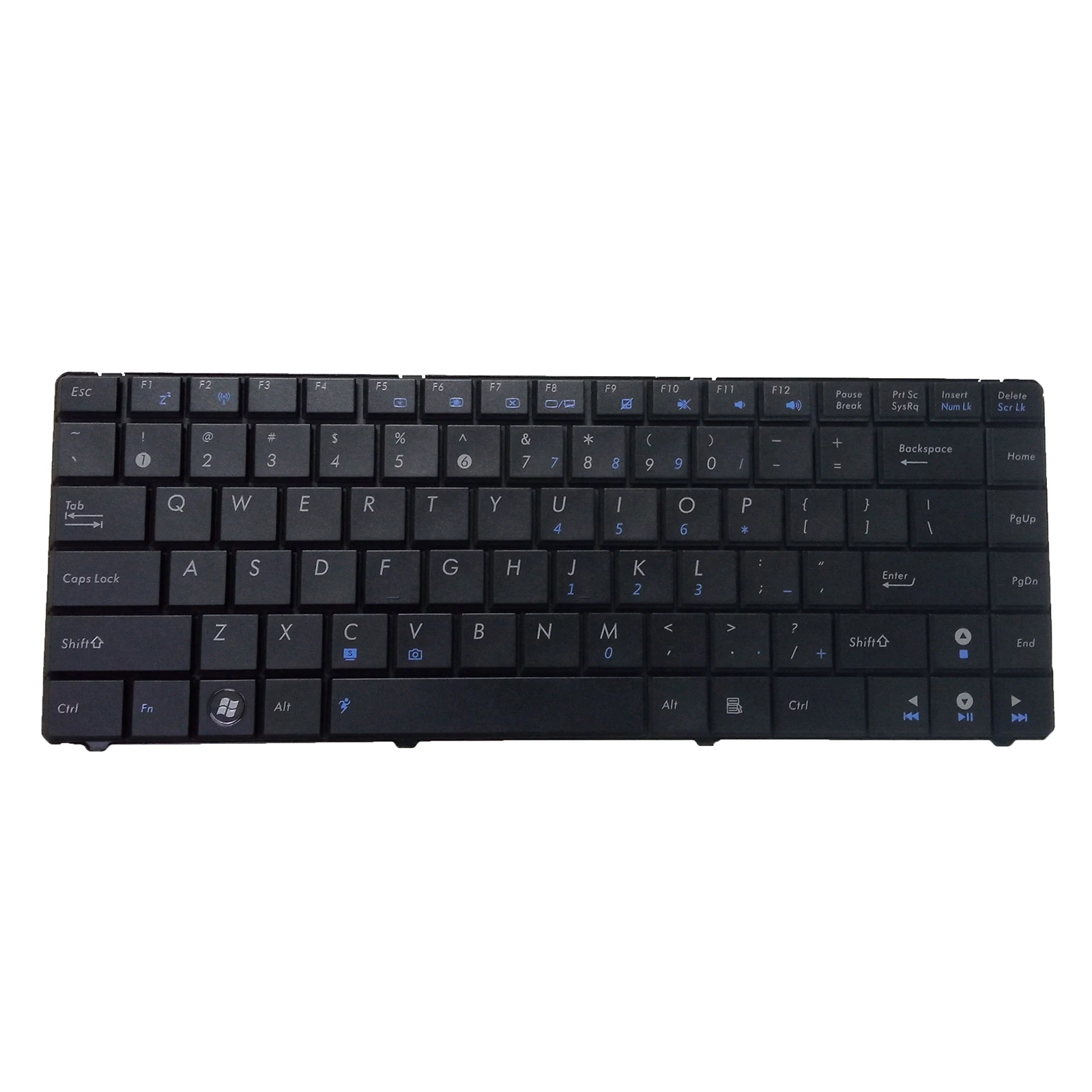 US Laptop Keyboard for ASUS K40 K40IN K401N K40AB A41I X8AC X8AIN X8AIP 0KN0-CX1UK01 no pointer no backlight