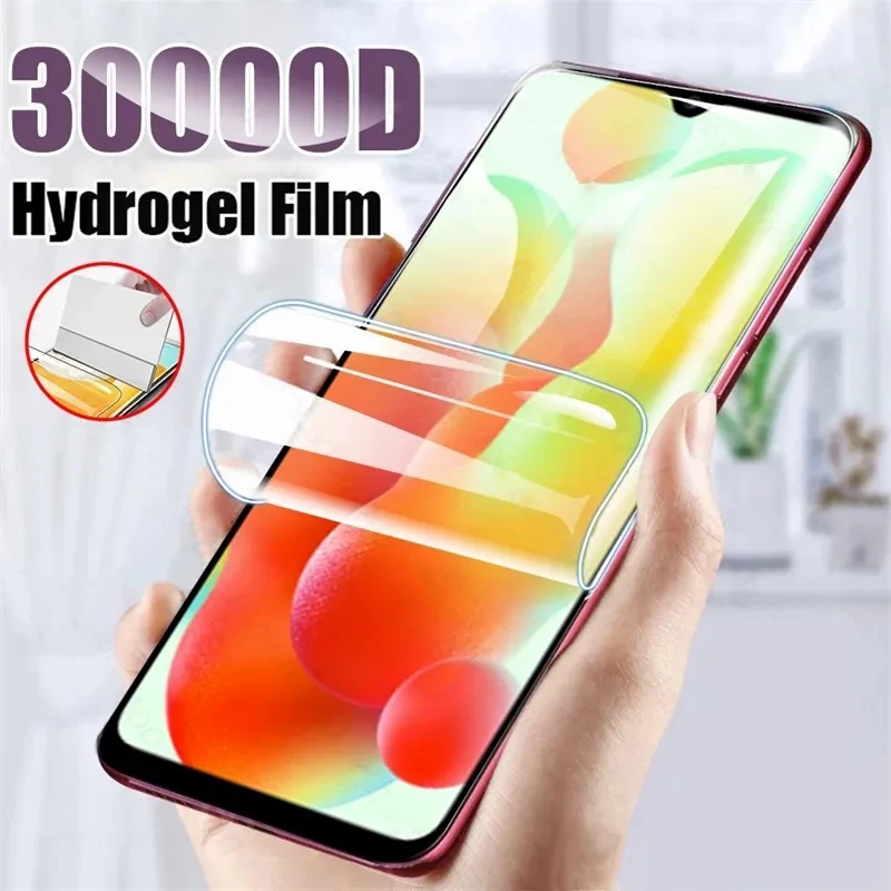 Für xiaomi redmi a2 hydro gel film voll kleber hd displayschutz für redmi a1 a2 a1 a2 plus film 6,52 zoll