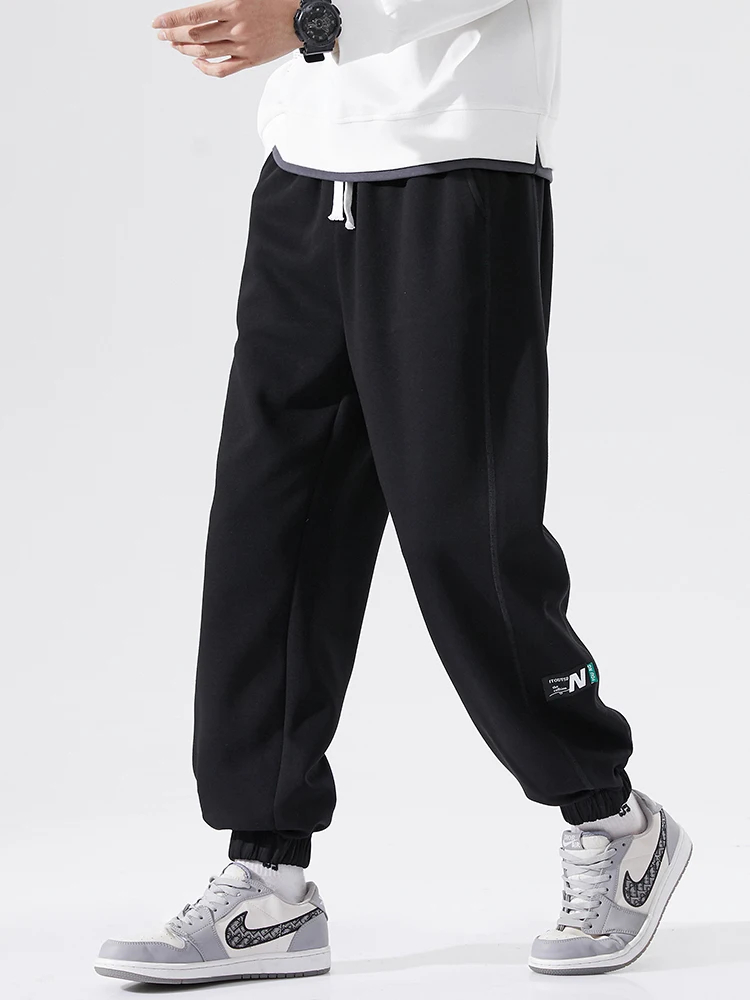 

Men's Casual Loose Fit Sweatpants Spring Autumn Faionable Versatile Comfortable Spor Polyester Fiber Easy Care Trousers