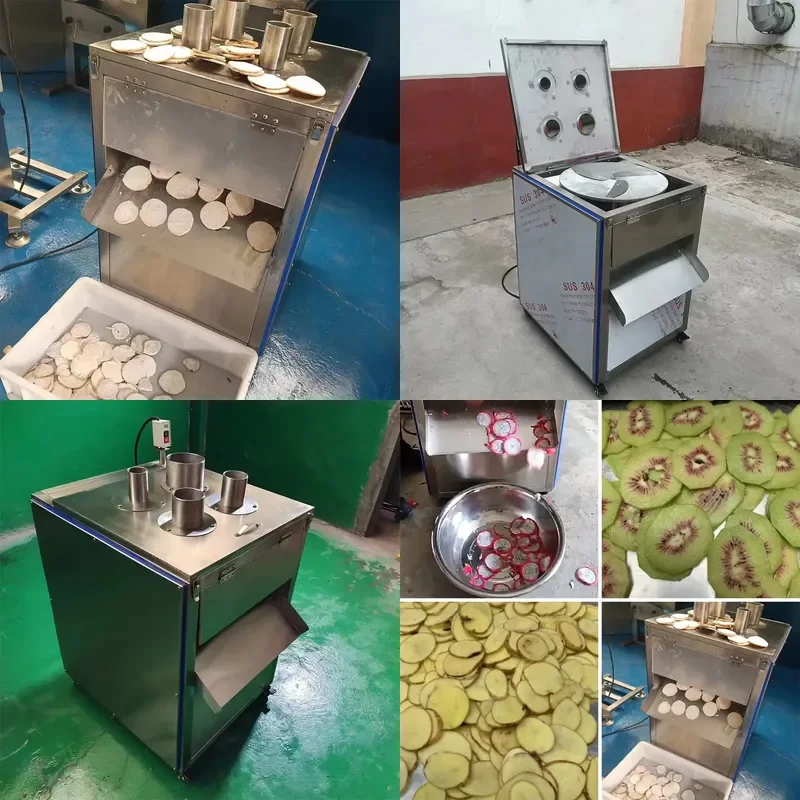Vegetable Slicer for Cassava Banana Cucumber Lemon Multi-functional Kitchen Tool Manual Food Chopper Cutter