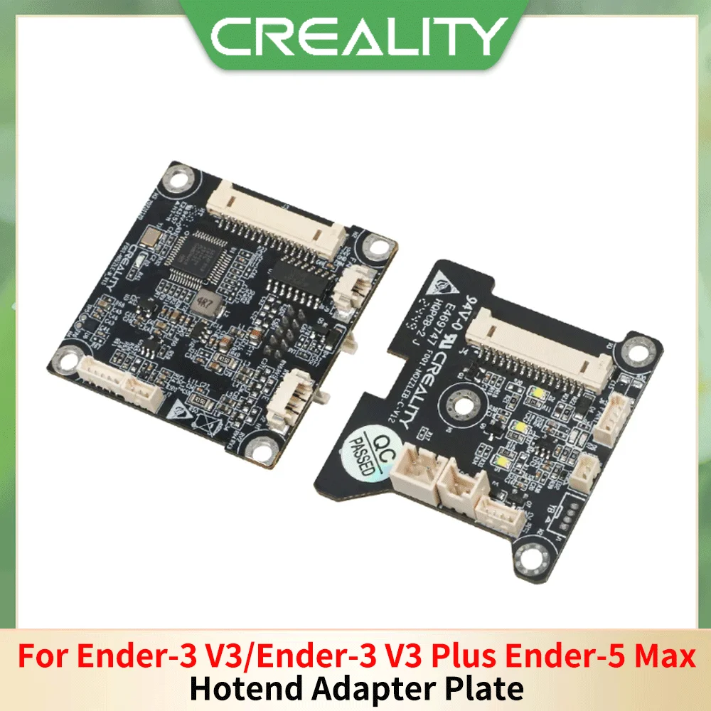 

Creality Hotend Adapter Plate_T9_GD32F303CBT6_1 for Ender-3 V3_Ender-3 V3 Plus_Ender-5 Max Produced in 2025 3d Printer Parts