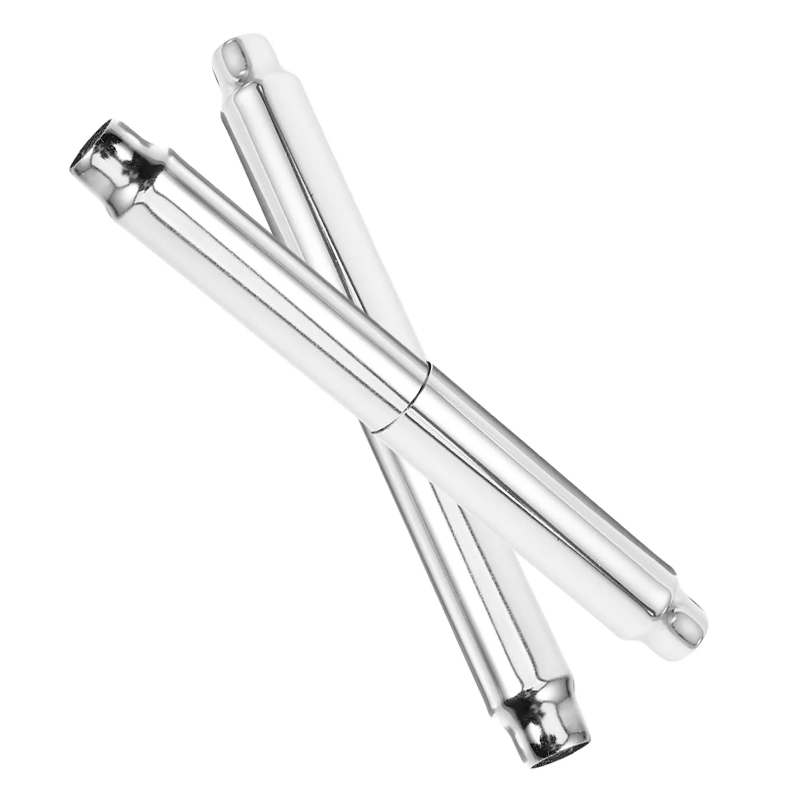 

2Pcs Spring-Loaded Toilet Paper Roller Rod Stainless Steel Tissue Holder Spindle Replacement Parts for Bathroom Renovation