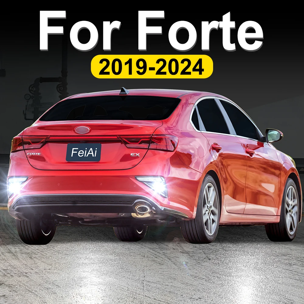 Para KIA Forte 2019 2020 2021 2022 2023 2024 luces LED de marcha atrás luz de marcha atrás accesorios Forte bombilla de respaldo blanco superbrillante