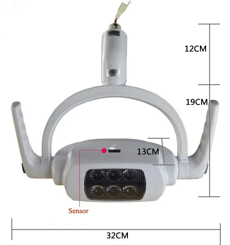 22mm 26mm Dentals Operations Lighting Inductions 6 bulbs Led Lamp for Implants  Chair Cold Light Shadowless