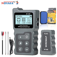 NOYAFA Network Cable Tester NF-488 Poe Ethernet Cable Tester Continuity Tester DC Power Switch Loop-Back Test for CAT5e/CAT6/6a