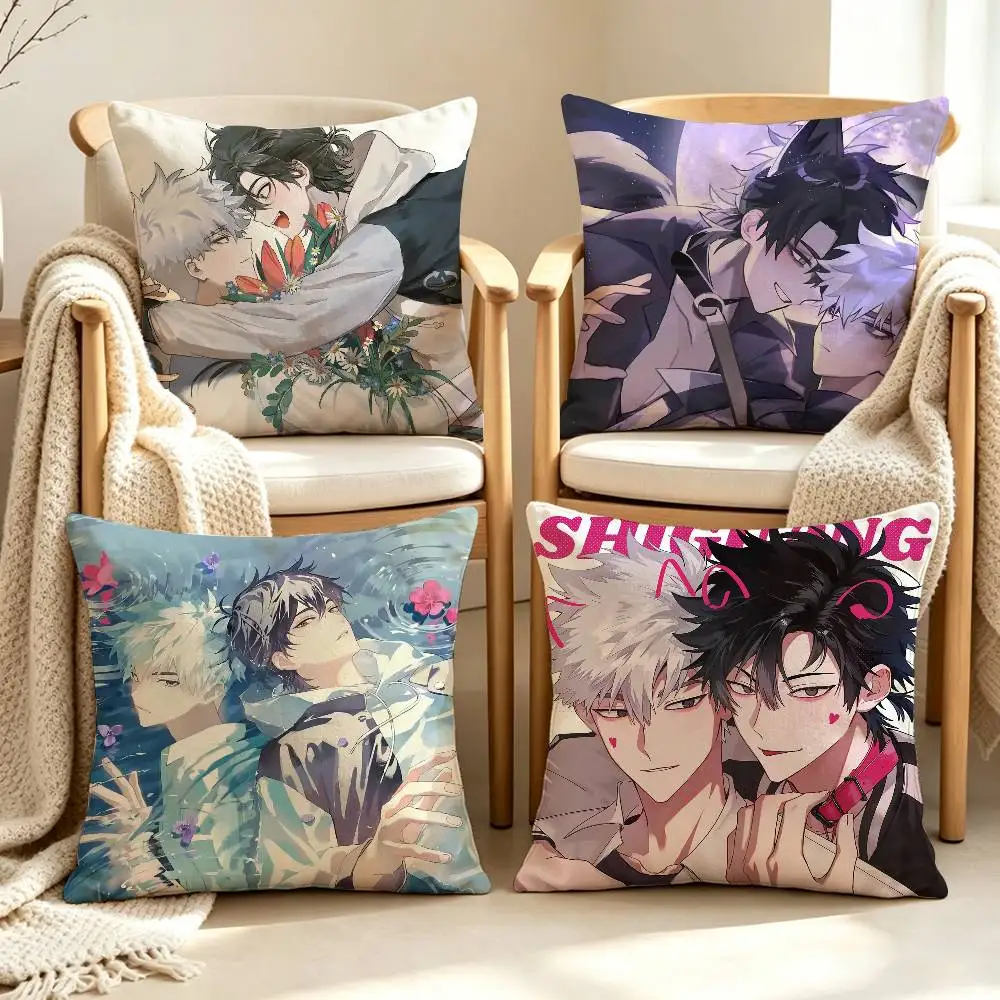 L-Link C-Click Cheng Xiaoshi Lu Guang Custom Double Sided Print Square Pillow Cushion Cover