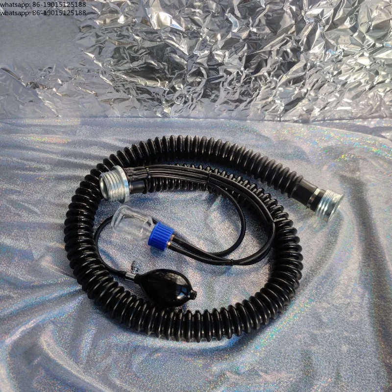 Brass Sealed Hose Joint Special For Gas Mask Air Rubber Tube PAPR Breathing Apparatus Accessory