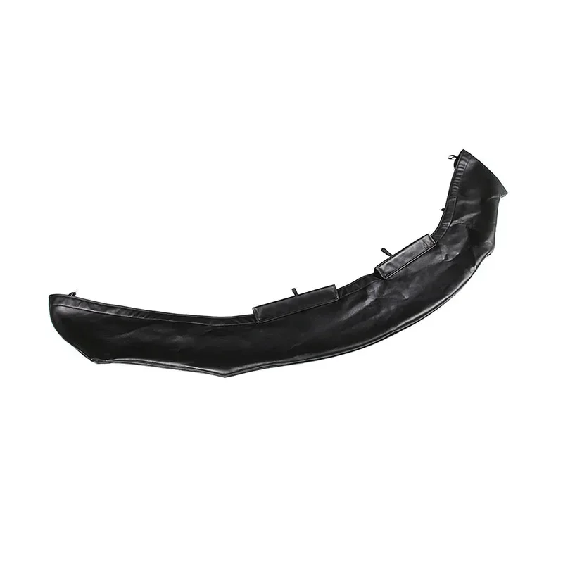 Leather Black For Toyota GR Supra A90 2019-24 Car Hood Cover Sand Block Stone Deflector Hood Protection Set Car Accessories