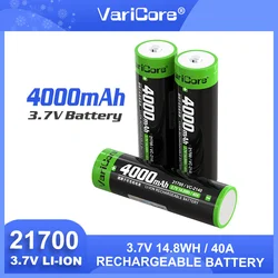 Liitokala Lii-40S Tip 3.7V 4000mAh 21700 For Flashinglight High-capacity 100% Original Lithium Battery