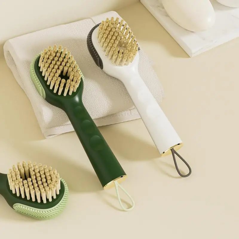 Shoe Washing Brush durable Soft Bristle Cleaning Brush Multifunctional Household  Press Type Cleaning Brush daily usage tools