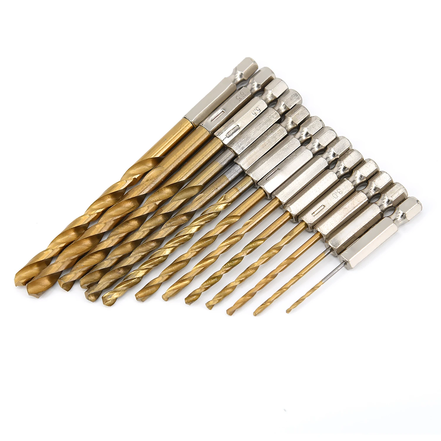 

High Drill Bit Hexagon screw bit plastic High speed steel wood Plastic Quick Set Change Wood engineering using