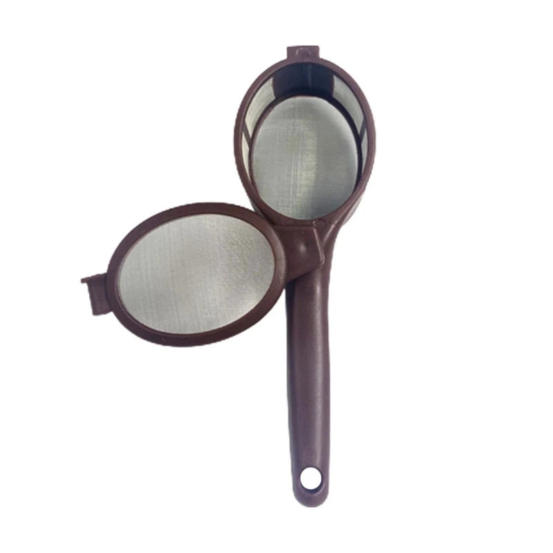 Accessori per caffè con manico sospeso antiscivolo, filtro per polvere, caffè in